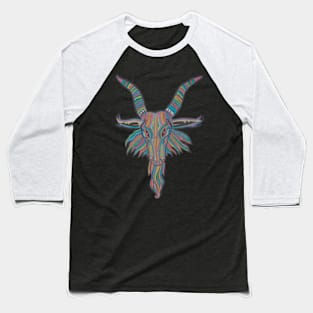 Colorful occult dragon Baseball T-Shirt